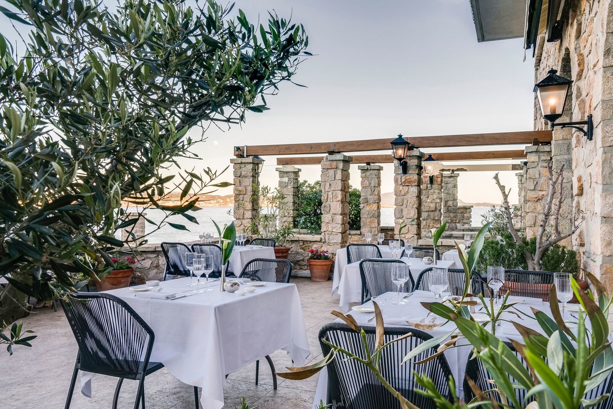 Hotel Delos - Ile De Bendor Bandol Restaurant foto